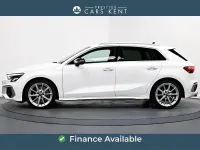 Used Audi S3 Sportback Advanced 310 HP (228 kW) 2021 White Hatchback