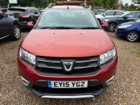 Used Dacia Sandero Lauréate 90 HP (66 kW) 2015 Red Hatchback