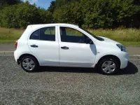 Used Nissan Micra Visia 2017 White Hatchback