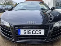 Used Audi R8 Spyder Design 525 HP (386 kW) 2012 Black Cabriolet