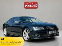 Used Audi S8 520 HP (382 kW) 2017 Blue Sedan