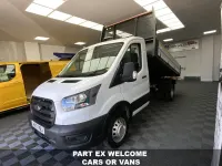 Used Ford Transit S 130 HP (95 kW) 2021 White Cabriolet
