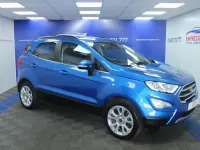Used Ford Ecosport Titanium 125 HP (91 kW) 2021 Blue SUV