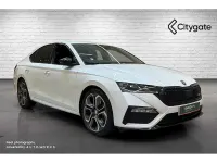 Used Skoda Octavia vRS 180 HP (132 kW) 2023 Moon white metallic Hatchback