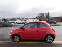 Used Fiat 500 Lounge 69 HP (50 kW) 2016 Pink Hatchback