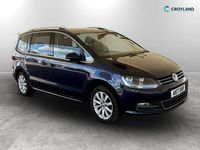 Used VW Sharan SEL 150 HP (110 kW) 2017 Blue MPV