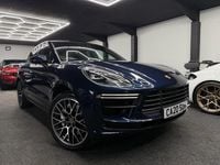 Used Porsche Macan Turbo 440 HP (323 kW) 2020 Blue SUV