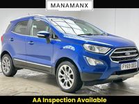 Used Ford Ecosport Titanium 125 HP (91 kW) 2019 Blue SUV