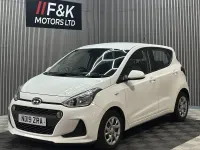 Used Hyundai i10 SE 66 HP (48 kW) 2019 White Hatchback