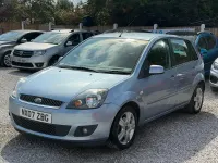 Used Ford Fiesta Zetec 73 HP (53 kW) 2007 Blue Hatchback