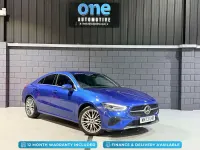 Begagnad Mercedes CLA200 Executive 163 HK (119 kW) 2024 Blå Sportkupé