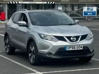 Used Nissan Qashqai N-Connecta 2017 Silver SUV