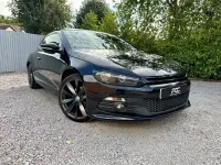 Used VW Scirocco R-line 138 HP (101 kW) 2013 Black Coupe