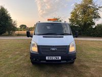 Used Ford Transit 100 HP (73 kW) 2012 White Cabriolet