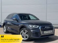 Usado Audi Q5 S-Line 299 HP (219 kW) 2020 Cinzento SUV