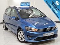 Used VW Golf Sportsvan SE 110 HP (80 kW) 2015 Blue MPV
