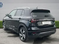 Usado VW T-Cross R-line 150 CV (110 kW) 2023 Negro SUV