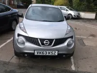 Used Nissan Juke N-TEC 110 HP (80 kW) 2013 Silver SUV