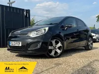 Used Kia Rio 107 HP (78 kW) 2013 Black Hatchback