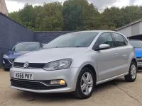 Used VW Polo Match 88 HP (64 kW) 2016 Silver Hatchback