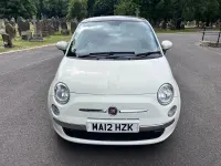 Used Fiat 500 Lounge 2012 White Hatchback
