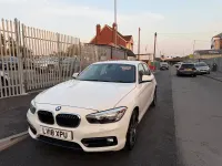 Used BMW 116 Sport Line 2018 White Hatchback