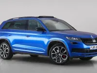 Used Skoda Kodiaq vRS 239 HP (175 kW) 2019 Blue SUV