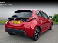 Used Toyota Yaris Hybrid Design 116 HP (85 kW) 2023 Scarlet flare Hatchback