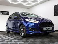 Used Ford Fiesta ST-Line 100 HP (73 kW) 2017 Blue Hatchback