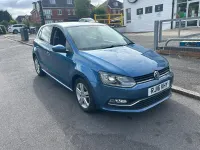 Used VW Polo Match 2016 Blue Hatchback