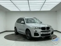 Used BMW X3 M Sport 190 HP (139 kW) 2017 Silver SUV