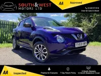 Used Nissan Juke Tekna 117 HP (86 kW) 2019 Blue SUV