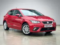 Used Seat Ibiza SE Technology 95 HP (69 kW) 2019 Red Hatchback