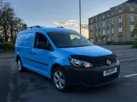 Used VW Caddy 102 HP (75 kW) 2011 Blue MPV