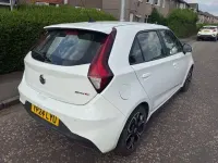 Used MG MG3 Excite 106 HP (77 kW) 2024 White Hatchback