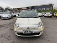 Used Fiat 500 Lounge 69 HP (50 kW) 2013 White Hatchback