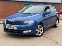 Used Skoda Rapid SE 2015 Blue Hatchback