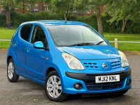 Used Nissan Pixo N-TEC 68 HP (50 kW) 2012 Blue Hatchback