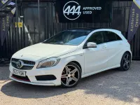 Used Mercedes A250 AMG 211 HP (155 kW) 2013 White Hatchback