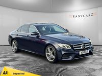 Used Mercedes E220 AMG line 2018 Blue Sedan