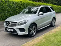 Used Mercedes GLE250 AMG Line Premium 204 HP (150 kW) 2015 Silver SUV