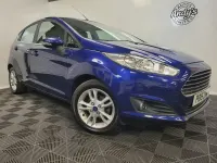 Used Ford Fiesta Zetec 2015 Blue Hatchback