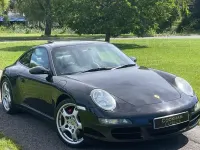 Used Porsche 997 350 HP (257 kW) 2006 Black Coupe