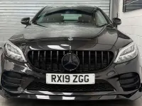 Used Mercedes C200 AMG line 2019 Black Coupe