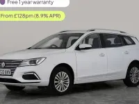 Used MG MG5 EV Exclusive 114 kW (156 HP) 2022 White Estate
