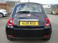 Gebraucht Fiat 500 Pop 69 PS (50 kW) 2018 Schwarz Kleinwagen