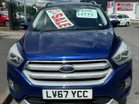 Used Ford Kuga Titanium 150 HP (110 kW) 2017 Blue SUV