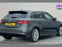 Used Audi A3 Black Edition 150 HP (110 kW) 2018 Grey Sedan