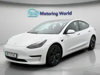 Used Tesla Model 3 Long Range AWD 366 kW (498 HP) 2021 White Sedan