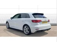 Used Audi A3 S-Line 147 HP (108 kW) 2018 White Sedan
